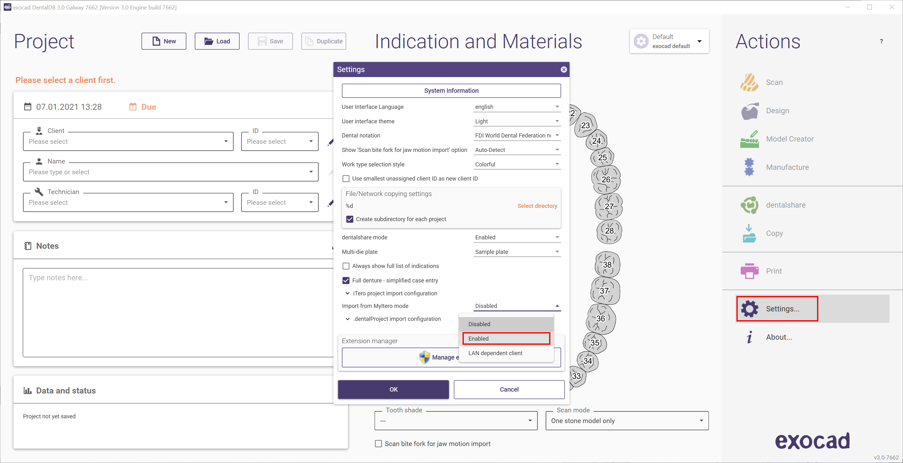 Setting Up Integration Between MyiTero And Exocad Exocad