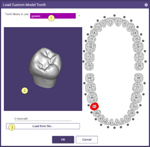Load custom model tooth.png