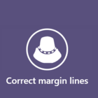 Changing margin line and minimum thickness in a finished design